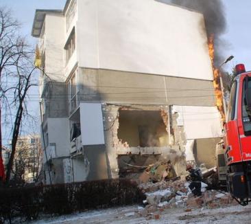 Explozie puternică într-un bloc din Bacău